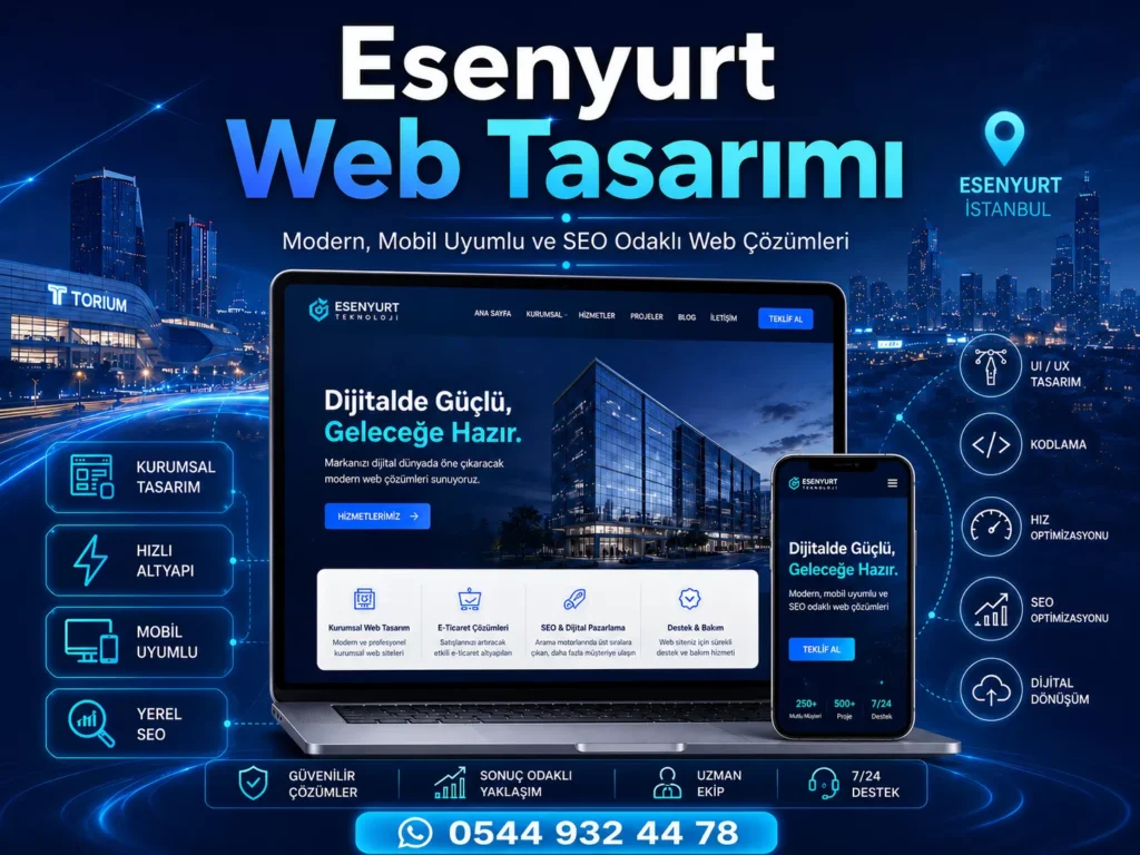 esenyurt web tasarım